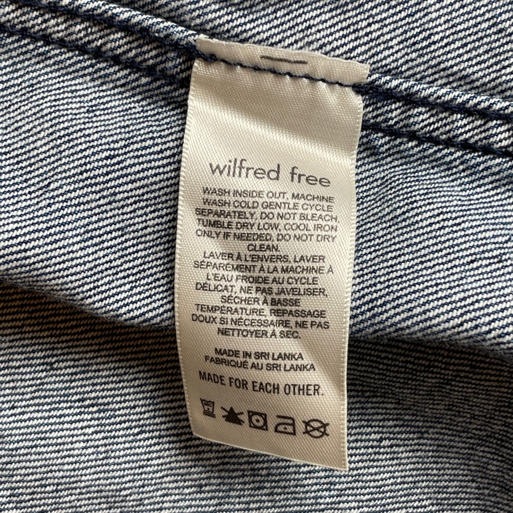 Aritzia Wilfred Free Port Cotton Belted Jacket - Picture 5 of 8